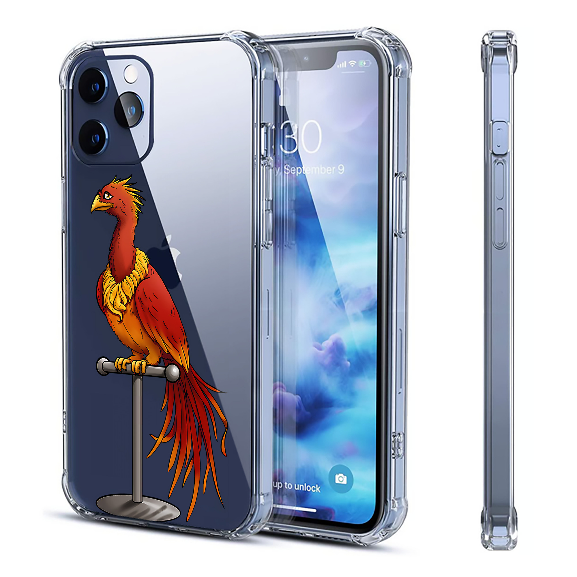 （画像用） Harry Potter ハリー・ポッターシリーズ 【iPhone 12シリーズ対応】透明スマホケース（クリアソフトケース）